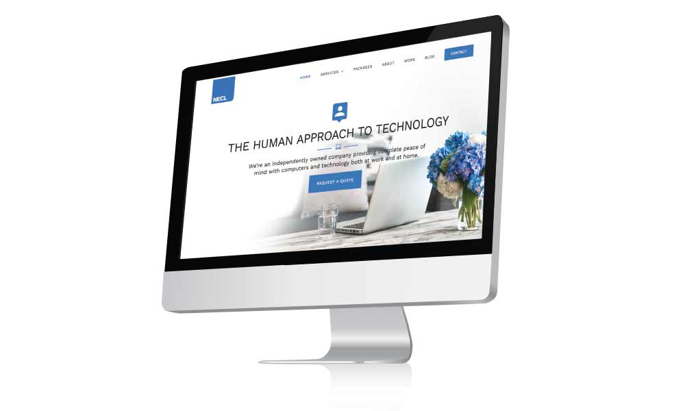 NECL New Website – Featured Image New NECL WordPress Website