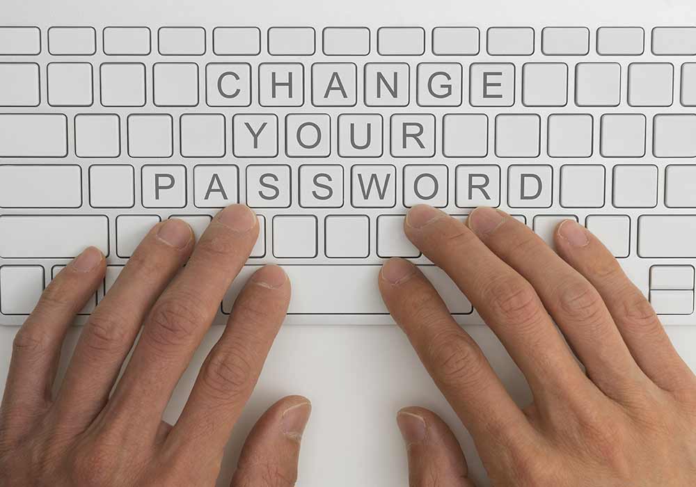 Change Your Password - Importance of using secure passwords